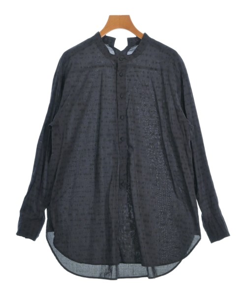 pas de calais(パドカレ)ブラウス 黒 サイズ:36(S位)/2200654823033