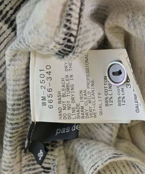 pas de calais（パドカレ）ブラウス ベージュ サイズ:36(S位) レディース/2200707562148