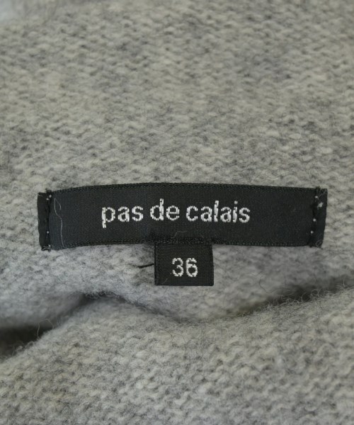pas de calais（パドカレ）ニット・セーター グレー サイズ:36(S位) レディース/2200707605029