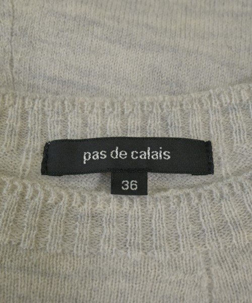 pas de calais（パドカレ）ニット・セーター グレー サイズ:36(S位) レディース/2200707605036