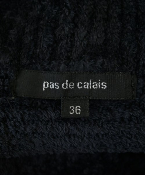pas de calais（パドカレ）ニット・セーター 紺 サイズ:36(S位) レディース/2200707605043