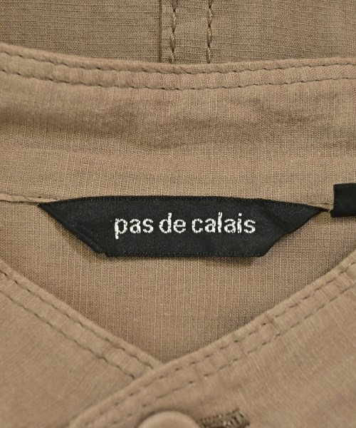 pas de calais（パドカレ）シャツワンピース ベージュ サイズ:36(S位) レディース/2200715090046