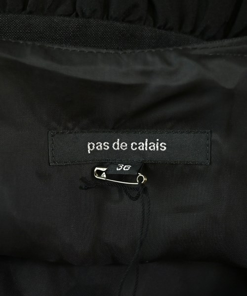 pas de calais（パドカレ）ワンピース 黒 サイズ:36(S位) レディース/2200715090053