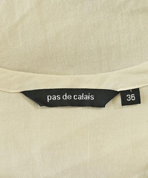 pas de calais（パドカレ）カジュアルシャツ ベージュ サイズ:36(S位) レディース/2200715090060