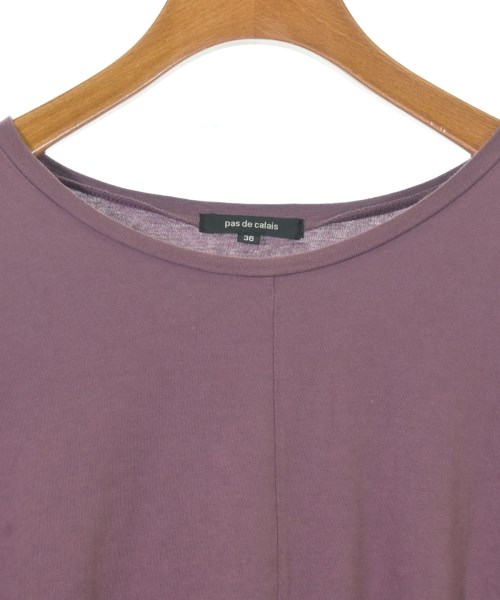 pas de calais（パドカレ）Tシャツ・カットソー 紫 サイズ:36(S位) レディース/2200716920014