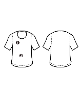 pas de calais（パドカレ）Tシャツ・カットソー 紫 サイズ:36(S位) レディース/2200716920014