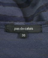 pas de calais（パドカレ）Tシャツ・カットソー 紺 サイズ:36(S位) レディース/2200716920113