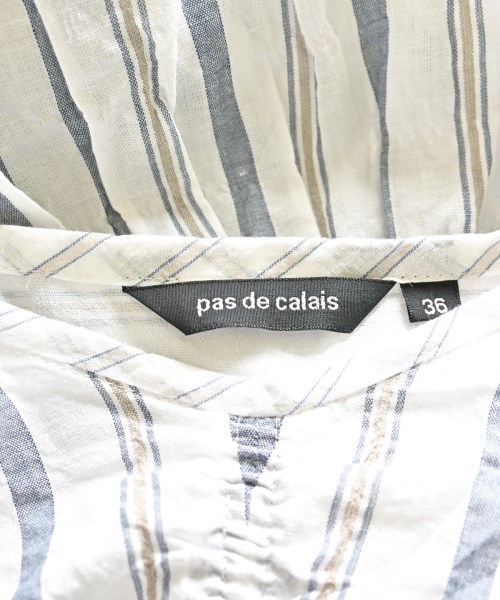 pas de calais（パドカレ）ブラウス 白 サイズ:36(S位) レディース/2200716920120