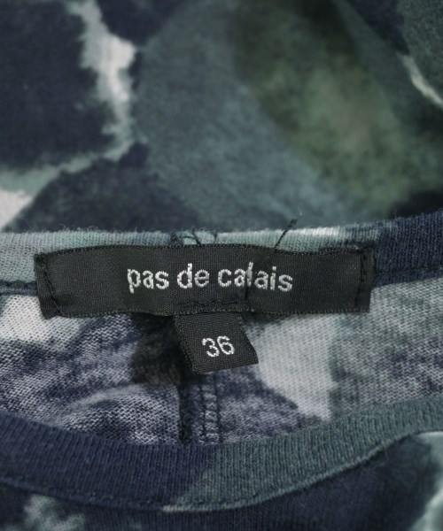 pas de calais（パドカレ）Tシャツ・カットソー 紺 サイズ:36(S位) レディース/2200716920144