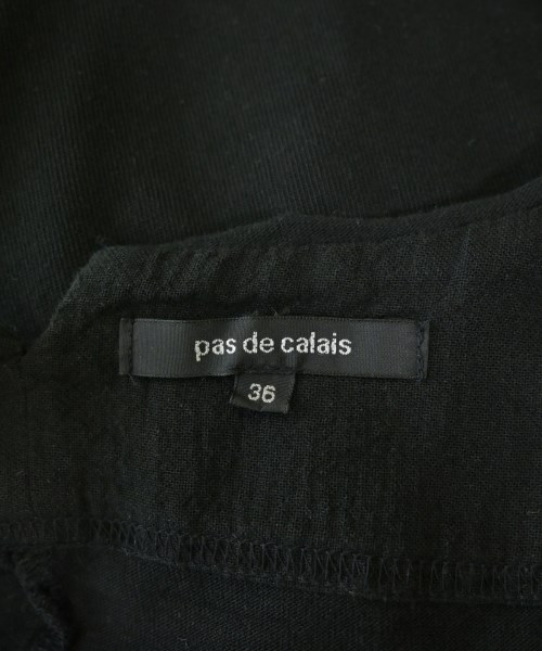 pas de calais（パドカレ）ワンピース 黒 サイズ:36(S位) レディース/2200715057100