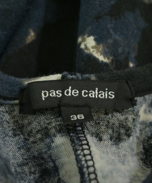 pas de calais（パドカレ）Tシャツ・カットソー 黒 サイズ:36(S位) レディース/2200718730031