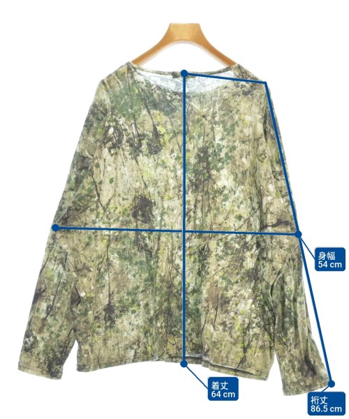 pas de calais（パドカレ）Tシャツ・カットソー 緑 サイズ:36(S位) レディース/2200719082030