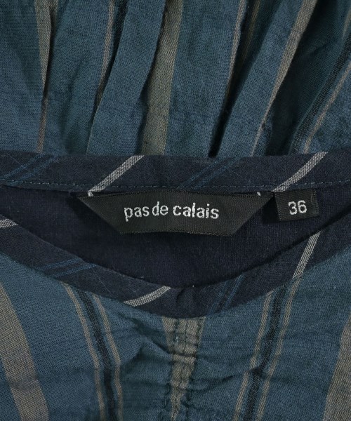 pas de calais（パドカレ）ブラウス 青 サイズ:36(S位) レディース/2200719082054