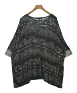 pas de calais（パドカレ）Tシャツ・カットソー 黒 サイズ:36(S位) レディース/2200719082078