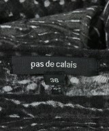 pas de calais（パドカレ）Tシャツ・カットソー 黒 サイズ:36(S位) レディース/2200719082078