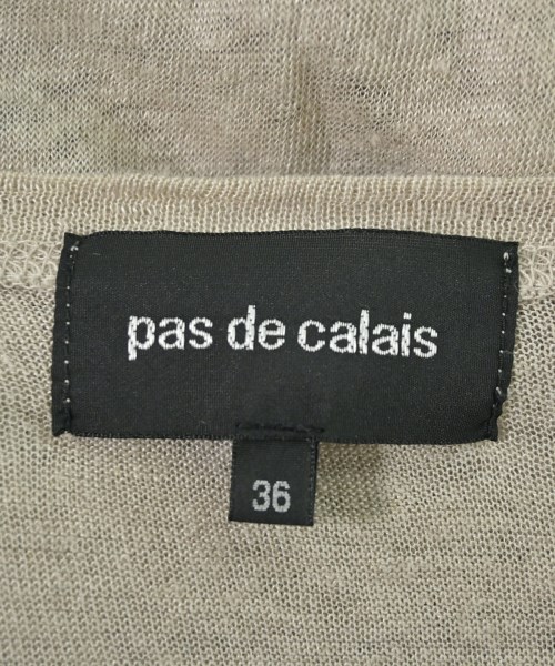 pas de calais（パドカレ）カーディガン ベージュ サイズ:36(S位) レディース/2200719582028