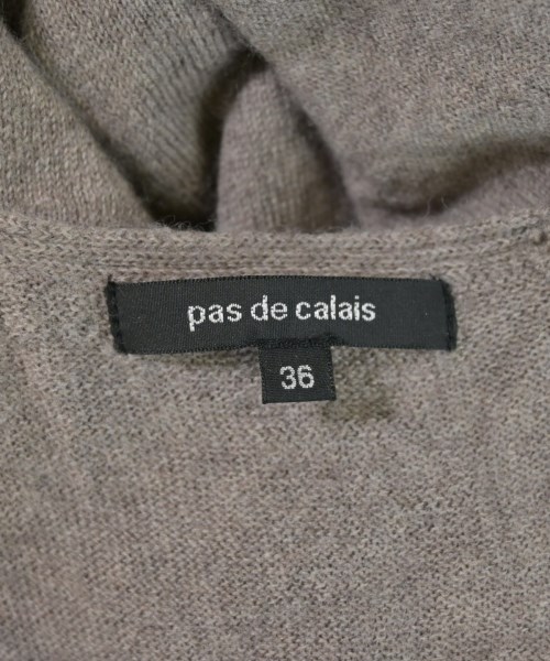 pas de calais（パドカレ）ニット・セーター ベージュ サイズ:36(S位) レディース/2200719582035