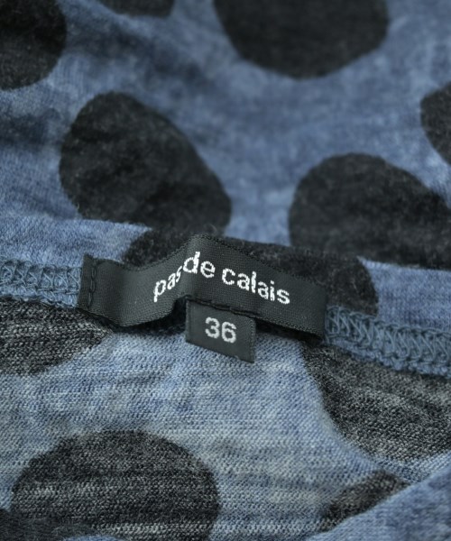 pas de calais（パドカレ）ニット・セーター 紺 サイズ:36(S位) レディース/2200638167054