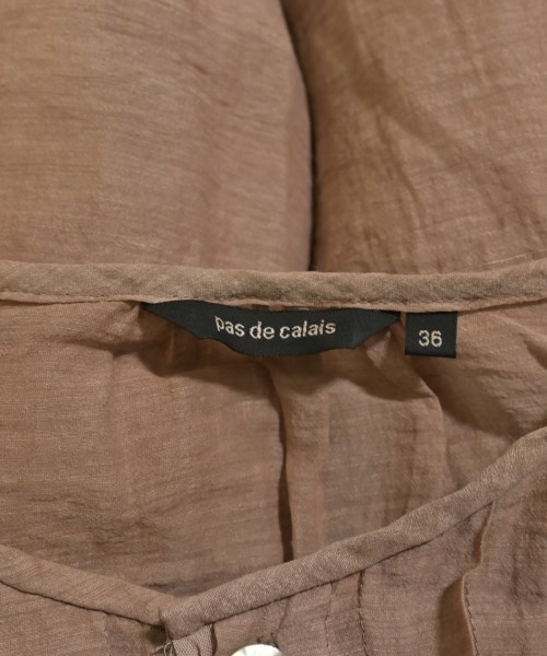 pas de calais（パドカレ）ブラウス ピンク サイズ:36(S位) レディース/2200636258143