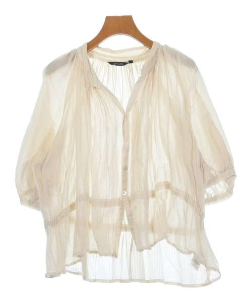 pas de calais(パドカレ)ブラウス ベージュ サイズ:36(S位)/2200636258150