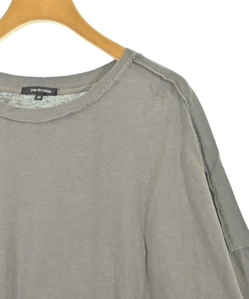 pas de calais（パドカレ）Tシャツ・カットソー グレー サイズ:36(S位) レディース/2200636258174