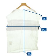 pas de calais（パドカレ）Tシャツ・カットソー 白 サイズ:36(S位) レディース/2200636258181