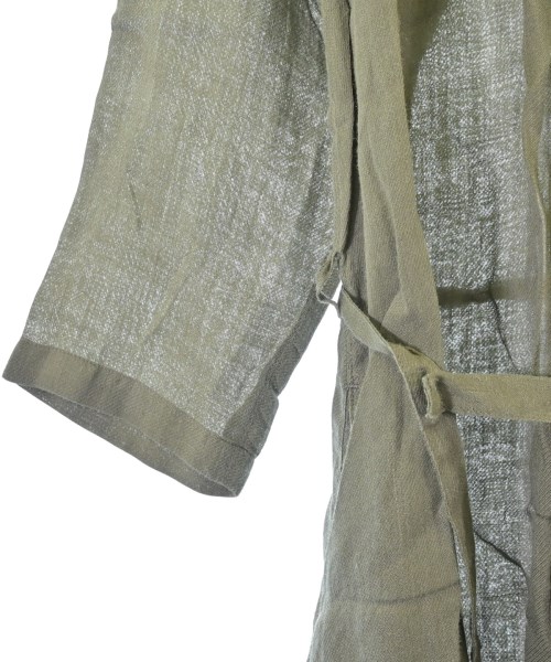 pas de calais（パドカレ）シャツワンピース カーキ サイズ:36(S位) レディース/2200647126035