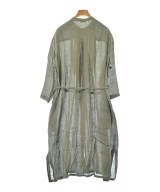 pas de calais（パドカレ）シャツワンピース カーキ サイズ:36(S位) レディース/2200647126035