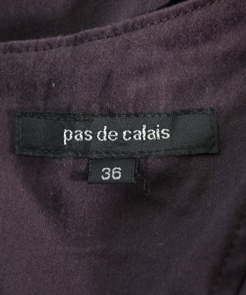 pas de calais（パドカレ）ワンピース 紫 サイズ:36(S位) レディース/2200647126127