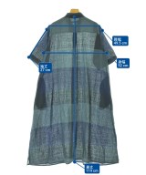 pas de calais（パドカレ）シャツワンピース 紺 サイズ:36(S位) レディース/2200705923033