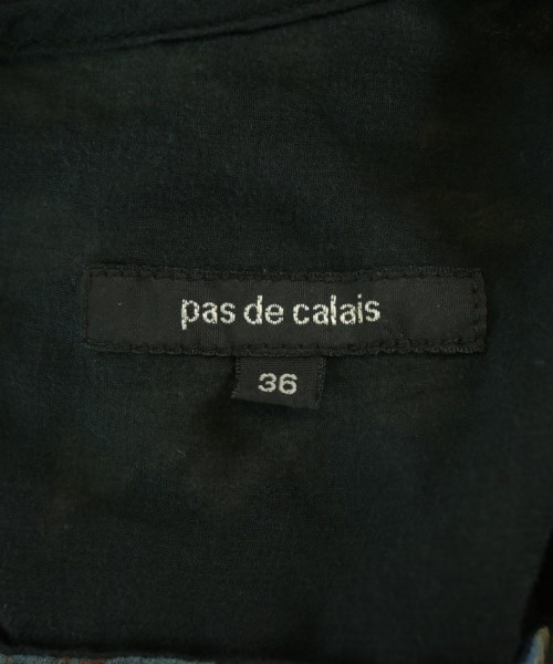 pas de calais（パドカレ）ワンピース 黒 サイズ:36(S位) レディース/2200705923057