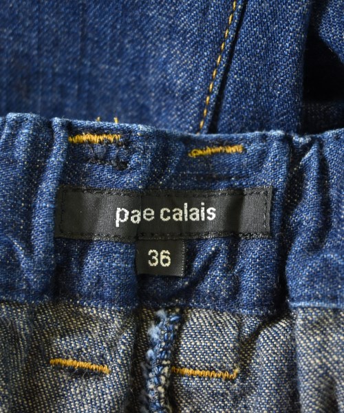 pas de calais（パドカレ）デニムパンツ 紺 サイズ:36(S位) レディース/2200706895049