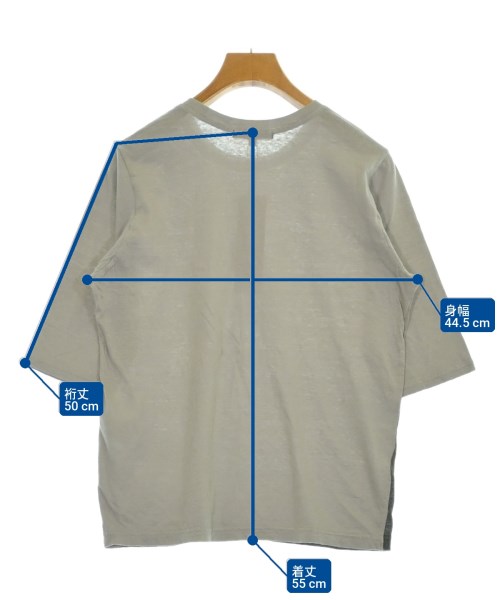pas de calais（パドカレ）Tシャツ・カットソー グレー サイズ:36(S位) レディース/2200706895100