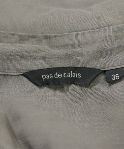 pas de calais（パドカレ）カジュアルシャツ グレー サイズ:36(S位) レディース/2200709973034