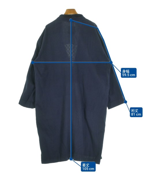 pas de calais（パドカレ）カーディガン 紺 サイズ:34(XS位) レディース/2200661852026