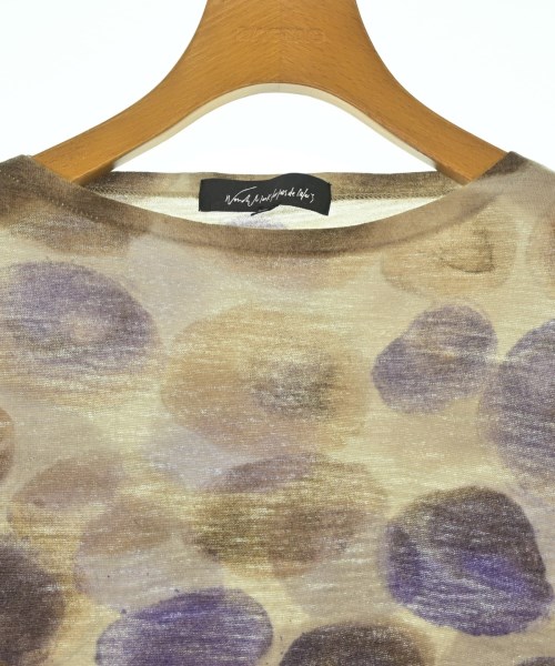 pas de calais（パドカレ）Tシャツ・カットソー ベージュ サイズ:36(S位) レディース/2200669873085