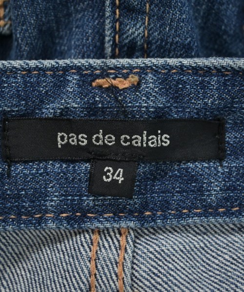 pas de calais（パドカレ）デニムパンツ 青 サイズ:34(XS位) レディース/2200670219018