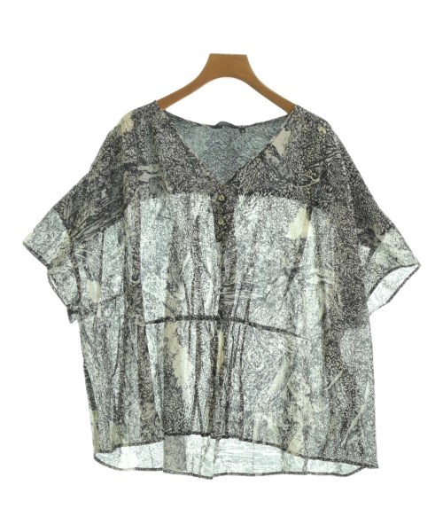 pas de calais(パドカレ)ブラウス 黒 サイズ:36(S位)/2200666583048