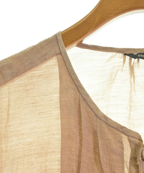 pas de calais（パドカレ）ブラウス ベージュ サイズ:36(S位) レディース/2200666583055