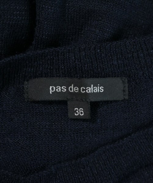 pas de calais（パドカレ）ベスト/ノースリーブ 紺 サイズ:36(S位) レディース/2200669878059