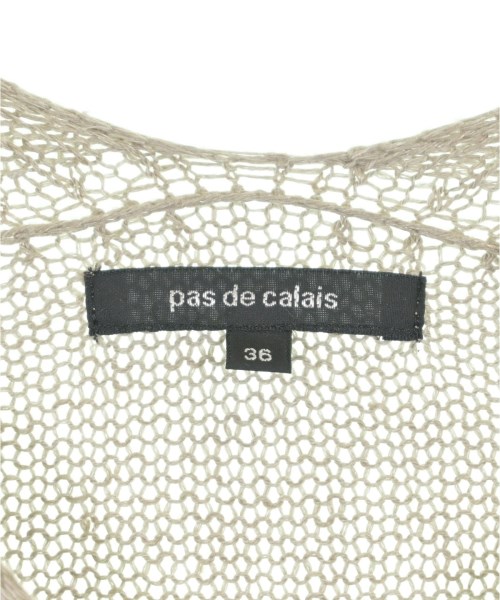 pas de calais（パドカレ）カーディガン ベージュ サイズ:36(S位) レディース/2200725027094