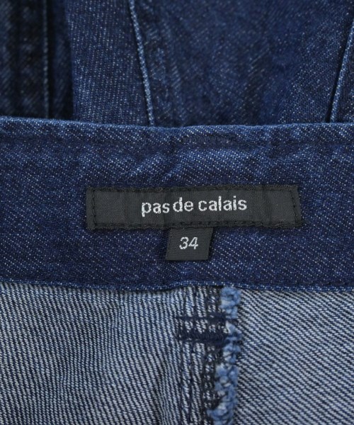 pas de calais（パドカレ）デニムパンツ 紺 サイズ:34(XS位) レディース/2200725027117