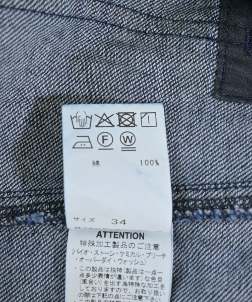 pas de calais（パドカレ）デニムパンツ 紺 サイズ:34(XS位) レディース/2200725027117