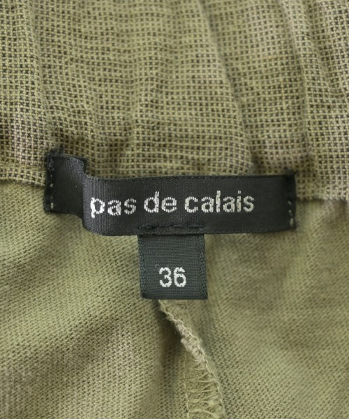 pas de calais（パドカレ）クロップドパンツ カーキ サイズ:36(S位) レディース/2200725027124