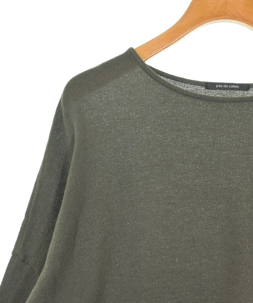 pas de calais（パドカレ）Tシャツ・カットソー 緑 サイズ:36(S位) レディース/2200725027162