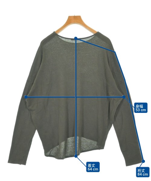 pas de calais（パドカレ）Tシャツ・カットソー 緑 サイズ:36(S位) レディース/2200725027162