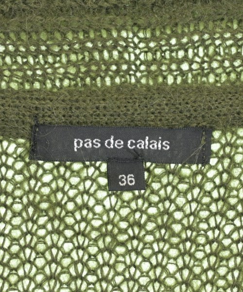 pas de calais（パドカレ）カーディガン 緑 サイズ:36(S位) レディース/2200725027216