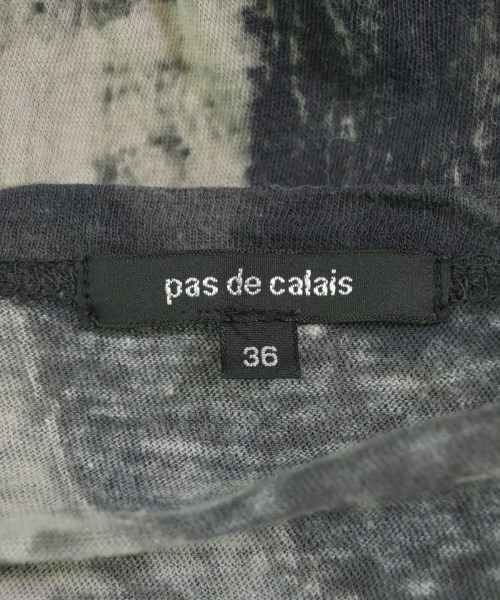 pas de calais（パドカレ）Tシャツ・カットソー グレー サイズ:36(S位) レディース/2200719429026
