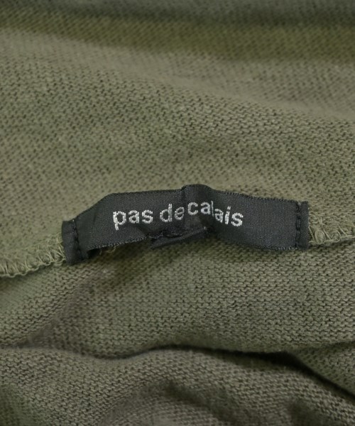 pas de calais（パドカレ）ニット・セーター カーキ サイズ:34(XS位) レディース/2200719429088