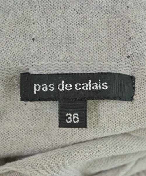 pas de calais（パドカレ）ニット・セーター グレー サイズ:36(S位) レディース/2200724121052